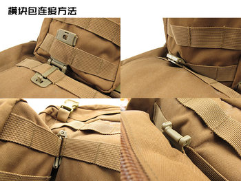 MOLLE system bag strap webbing clip buckle Molley buckle storage buckle connection fixed buckle backpack buckle one inch 25mm