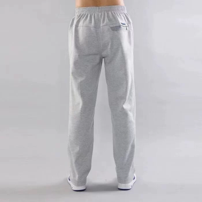 Мужские летние тонкие хлопковые брюки, свободный прямой крой, oversize, плюс размер, для бега