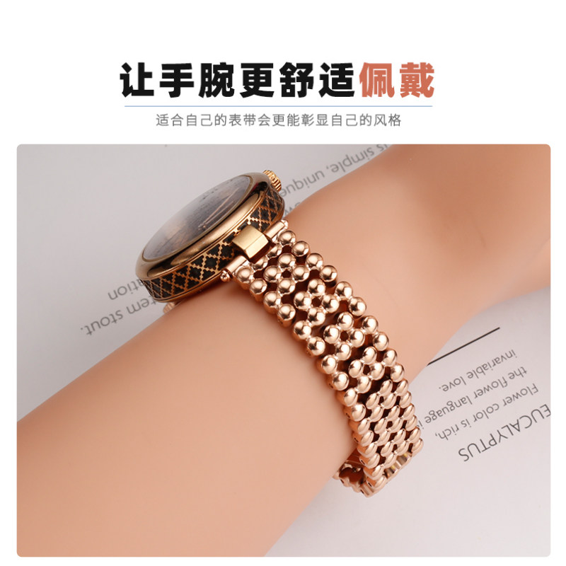 古驰gucci ya1414女gc凹口精钢表链 zethydum尊致登配件