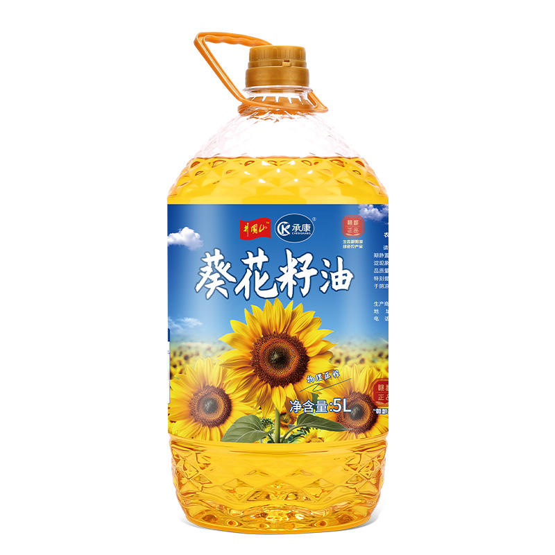 承康新鲜日期工厂直销葵花籽油物理压榨食用油5L-图3