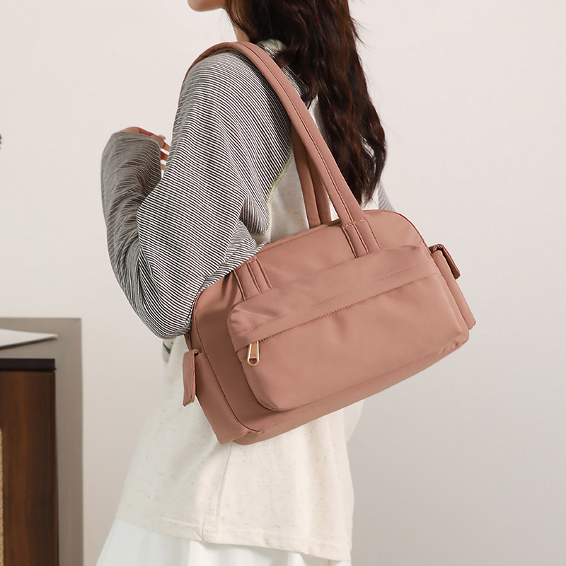 高级感波士顿包女通勤单肩包大容量轻便手提包女士腋下包百搭挎包,淘宝优惠券,粉丝福利购,淘宝优惠卷