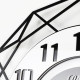 Combas wall clock, elegant, simple and fashionable artist