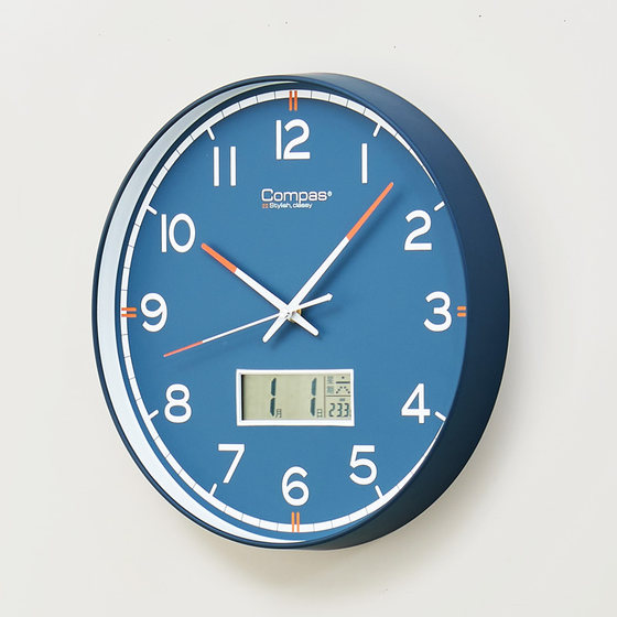 Combas ultra-narrow bezel silent wall clock