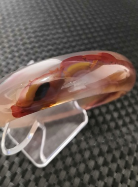 高端文丽之喜果宫廷玉髓象形手镯