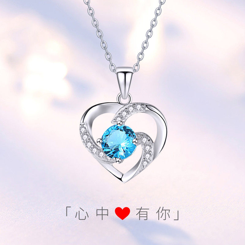 999轻奢小众秋冬2021年纯银项链 金瑞诚项链