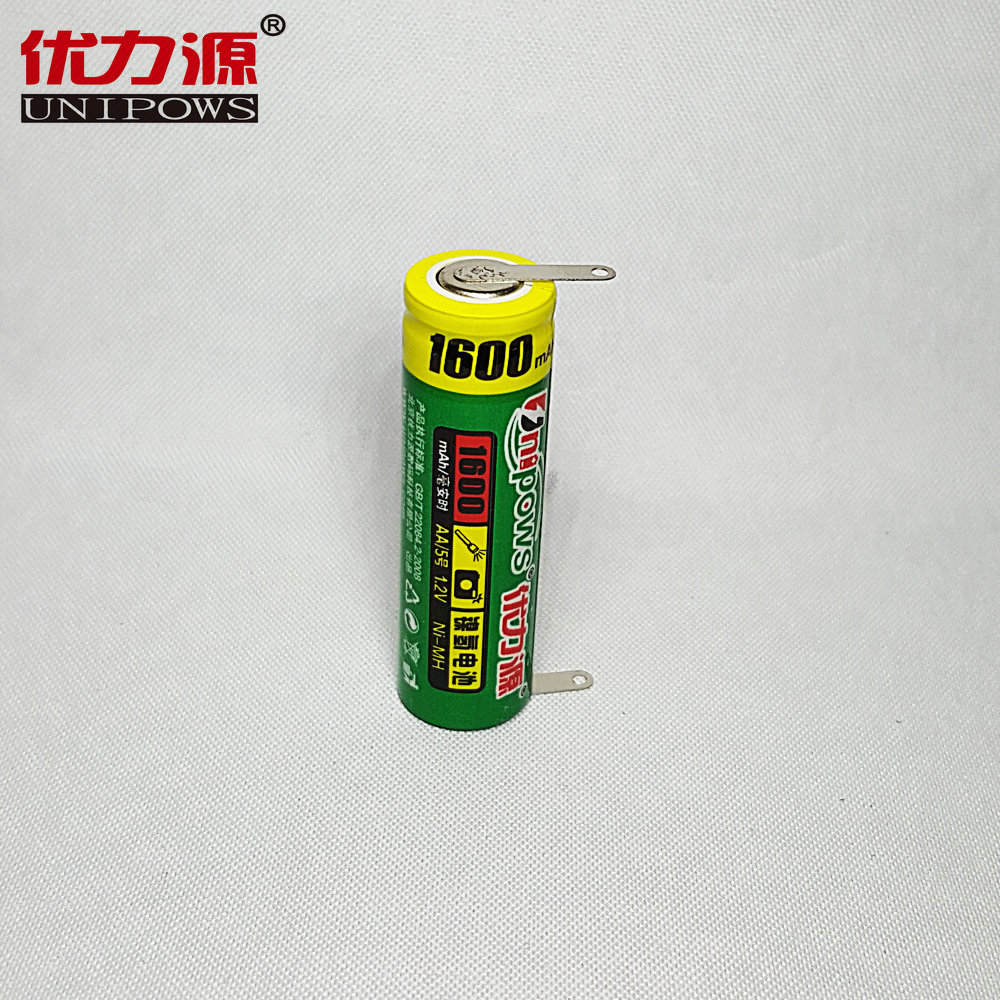 优力源AA1600适用于飞科FS330 350 355 358 806 816 609 831剃须刀电池1.2V - 图2