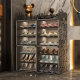 Simple shoe cabinet large capacity household storage artifact shoe rack