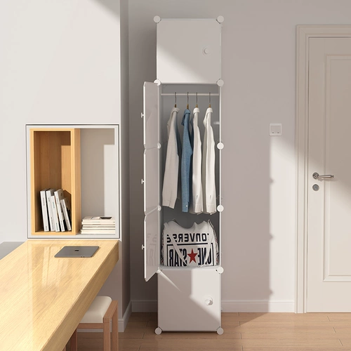 Студенческое общежитие шкаф простого проката спальни прокат спальни для одного гардероба пластиковая сборка Небольшие шкафы для хранения