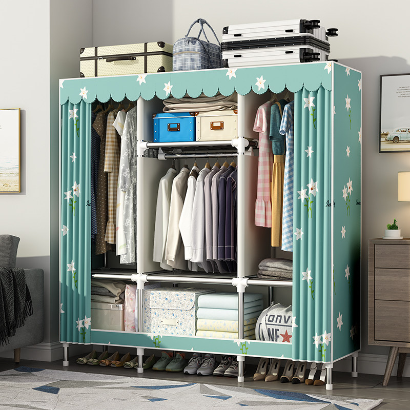 家用卧室出租房用简易宿舍布衣柜 麦田影响力衣柜