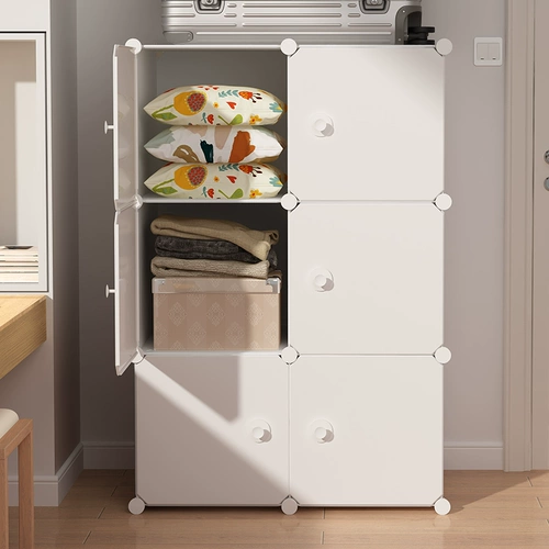 Студенческое общежитие шкаф простого проката спальни прокат спальни для одного гардероба пластиковая сборка Небольшие шкафы для хранения