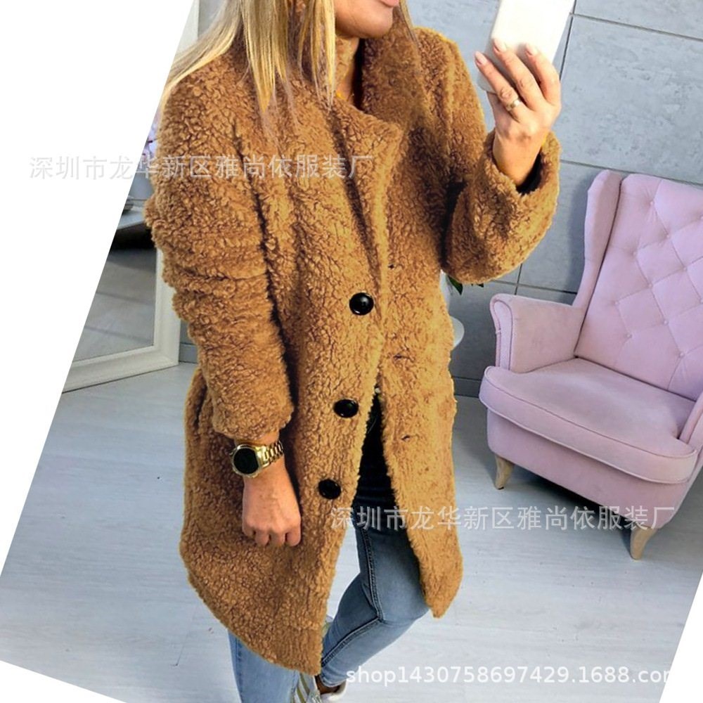 Long long sleeve fur coat in the suit-图0