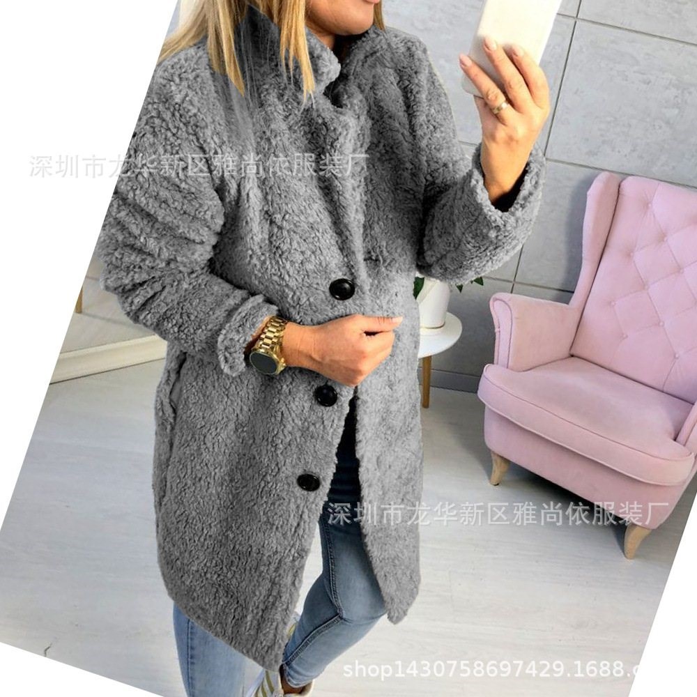 Long long sleeve fur coat in the suit-图1