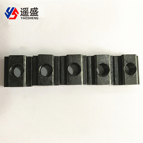 8级45#钢中碳钢淬火T型螺母块 压板螺帽M6M8M10M12M16M20-M36 - 图1