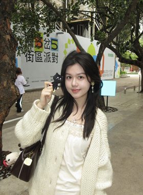 造梦集 黄打屁原创设计复古小众心温柔仙甜美闪琉璃925银耳钉耳夹
