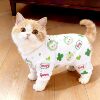 Cat summer anti-shedding pajamas, anti-licking home clothes