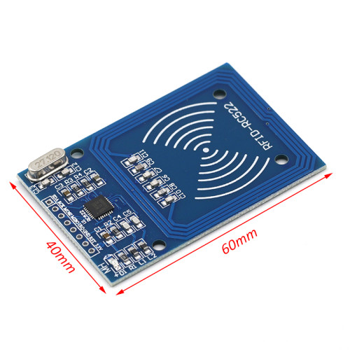 MFRC-522 RC522 RFID射频IC卡感应模块刷读卡器送S50复旦卡钥匙扣 - 图0