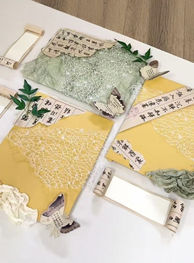 幼儿园墙面布置照片画diy材料