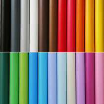 Dishi PVC waterproof instant sticker solid color living room bedroom dormitory self-adhesive wallpaper wallpaper wall sticker