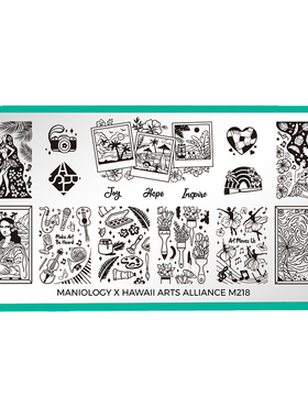 测试推荐Maniology印花美甲
