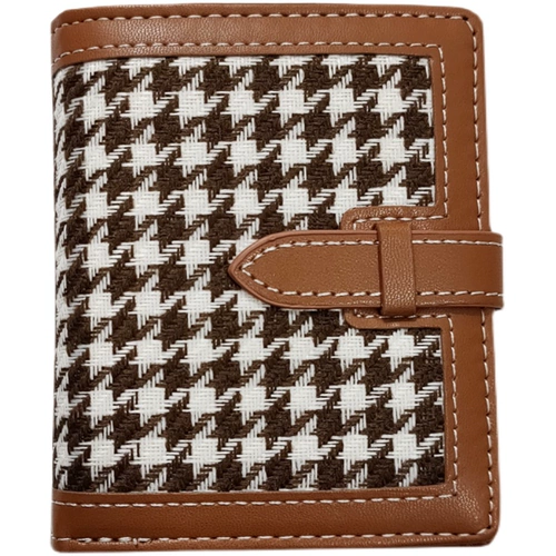 Брендовый бумажник, короткая сумка через плечо, ретро ультратонкий складной кошелек, в корейском стиле, в западном стиле