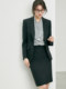 OFFIY high-end temperament black civil servant professional suit