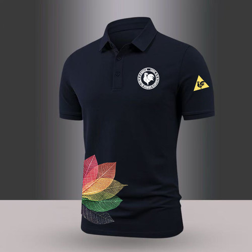 2026法国公鸡新款短袖POLO休闲商务百搭潮流夏季男士T恤翻领上衣 - 图3