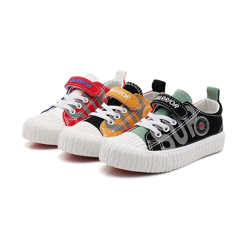 Warrior, детские тканевые туфли для мальчиков, кроссовки для раннего возраста, белая обувь, подходит для подростков