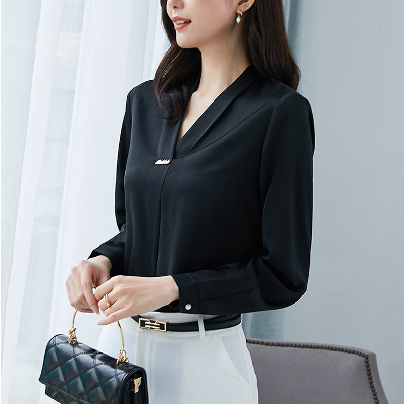 大码雪纺2020洋气200斤胖mm衬衫 盛天耀服饰大码女装