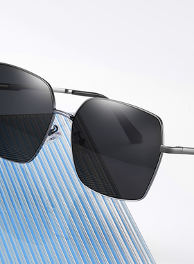 德国进口太阳眼镜男士开车专用驾驶钓鱼眼镜潮复古偏光墨镜显脸小