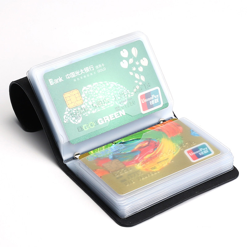 放卡的男真皮精致高档多卡位卡片包 梦露风尚卡包