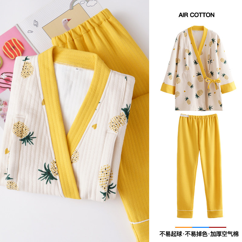 春秋冬季月子服10月份11产后睡衣 喜韵母婴家居服套装