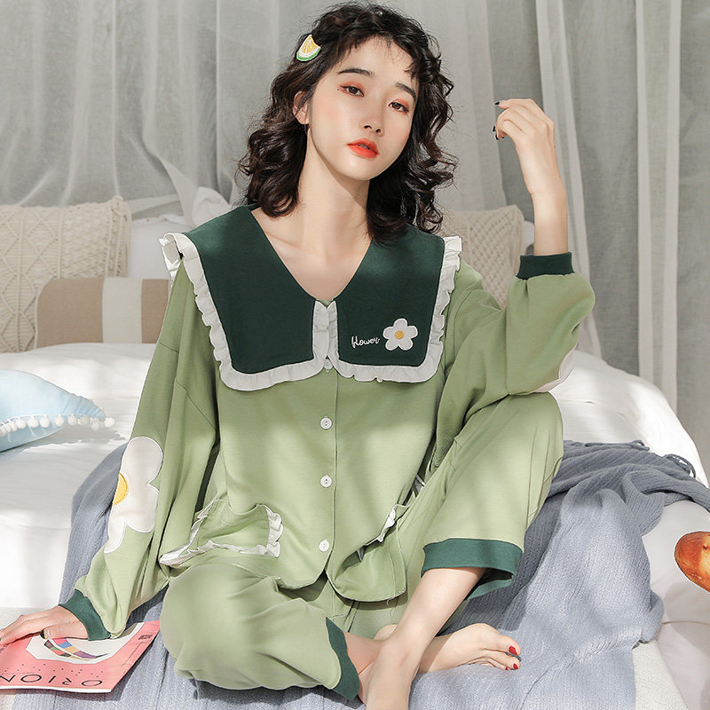 春秋季坐月子服纯棉产后10月份睡衣 喜韵母婴家居服套装