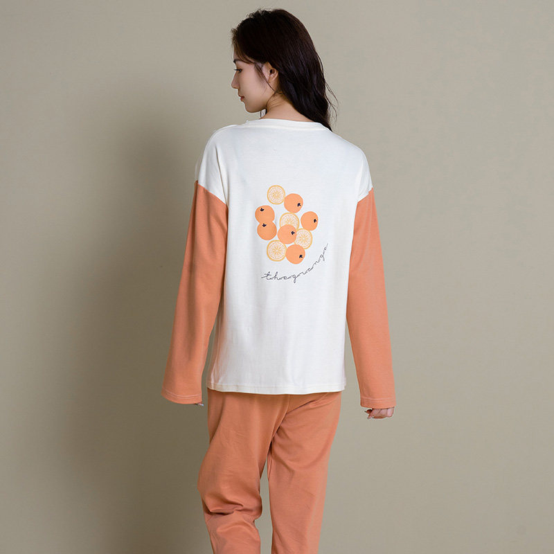 月子服秋季款产后2月份3纯棉睡衣 喜韵母婴家居服套装