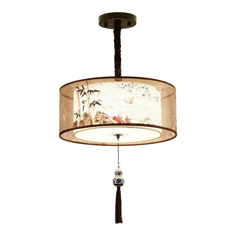 新中式吊灯火锅店酒店餐饮饭馆包厢店铺商用茶室餐厅卧室吸顶灯具 - 图3