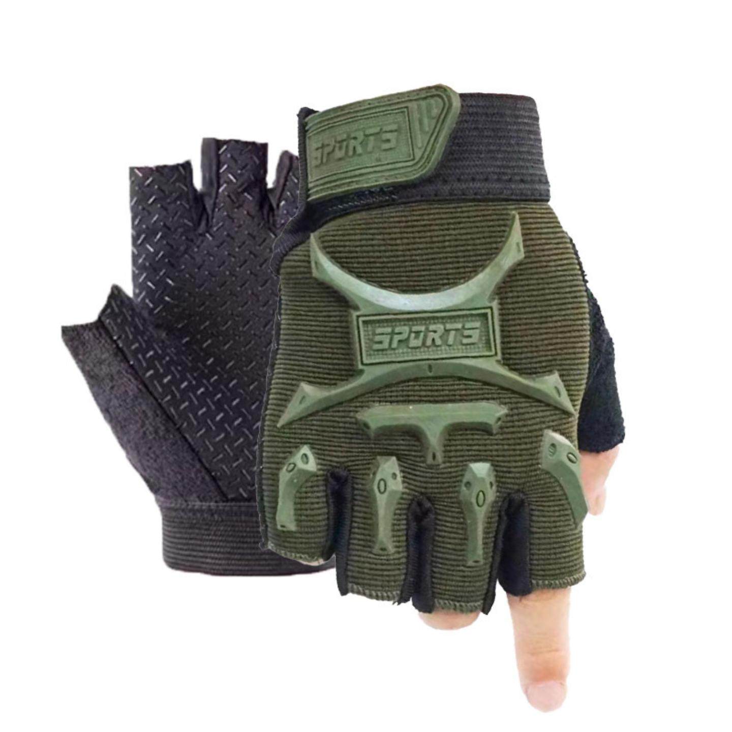 儿童半指战术迷彩手套户外露营运动军迷防滑耐磨学生军训轮滑单车,淘宝优惠券,粉丝福利购,淘宝优惠卷