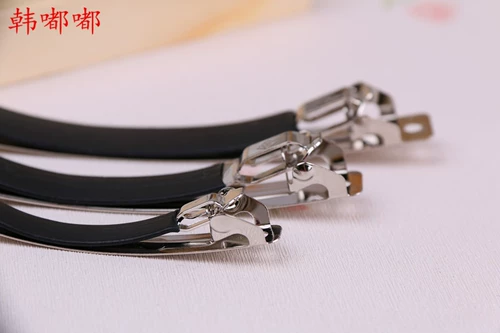 Корейский клип клип париж двух -купюрный раздвижной рукав пружинный зажим Diy аксессуары для волос аксессуары ручной работы FJ023