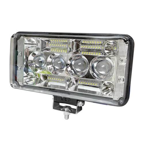 汽车LED射灯12V-80V电动车灯货车倒车灯三轮车通用防水摩托车大灯 - 图3