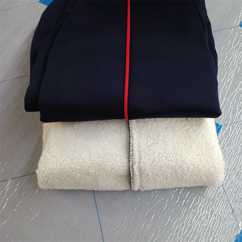 藏青色羊羔绒高初中校服裤子深蓝校裤冬季细一条杠加绒加厚休闲裤,淘宝优惠券,粉丝福利购,淘宝优惠卷