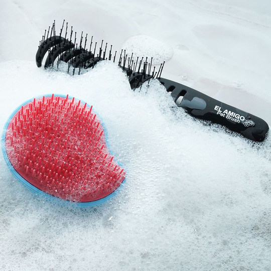 Korean fully imported massage hair removal pet comb for bathing