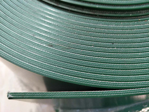 PVC绿色轻型平面流水线工业皮带传送带工业皮带输送带 2mm足厚-图2