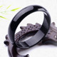 Pure natural Shaanxi Lantian black jade jade bracelet Yaowang stone