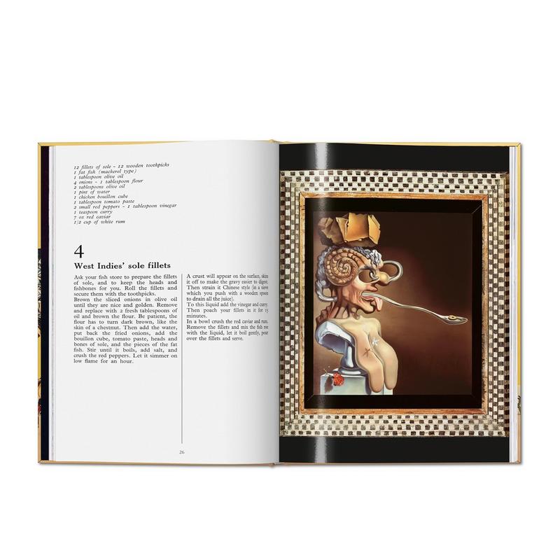 【预 售】【TASCHEN】达利菜谱.加拉的晚宴 Dalí. Les d?ners de Gala 原版英文艺术画册画集 - 图1