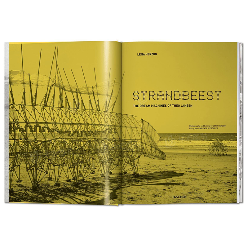【现货】沙滩怪兽：泰奥.杨森的梦想机器英文摄影集摄影师专辑精装进口原版外版书Strandbeest. The Dream Machines of Theo Janse-图0