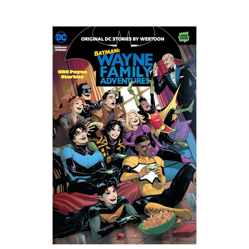 【现货】英文漫画 蝙蝠侠：韦恩家族的冒险 3 DC Comics进口原版外版书Batman Wayne Family Adventures 3，CRC Payne StarBite著 - 图0