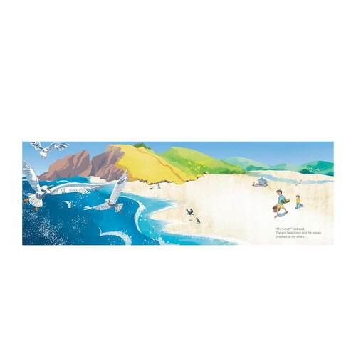 【现货】把海滩带回家Bringing The Beach Home英文儿童绘本虚构类Laura Atkins精装6-9岁Collective Book Studio进口原版书 - 图2