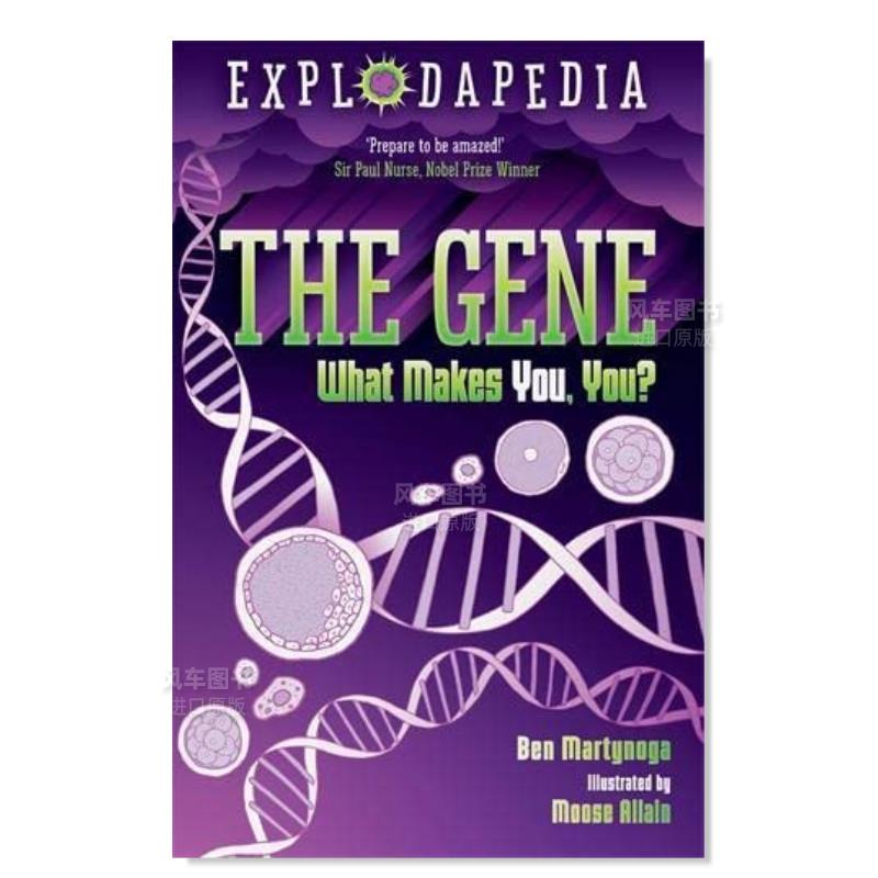 【预 售】基因：是什么形成了你？ 【Explodapedia】The Gene: What Makes You, You?英文青少年读物原版图书外版进口书籍Ben Mart - 图1