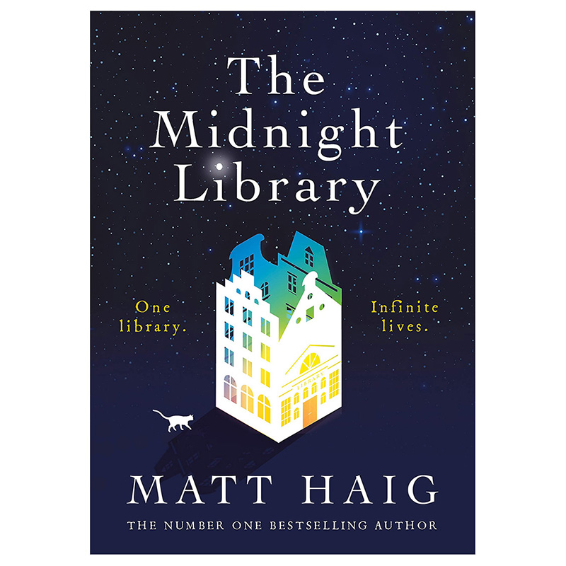 【现货】深夜图书馆英文文学小说精装进口原版外版书籍The Midnight Library Matt Haig-图0