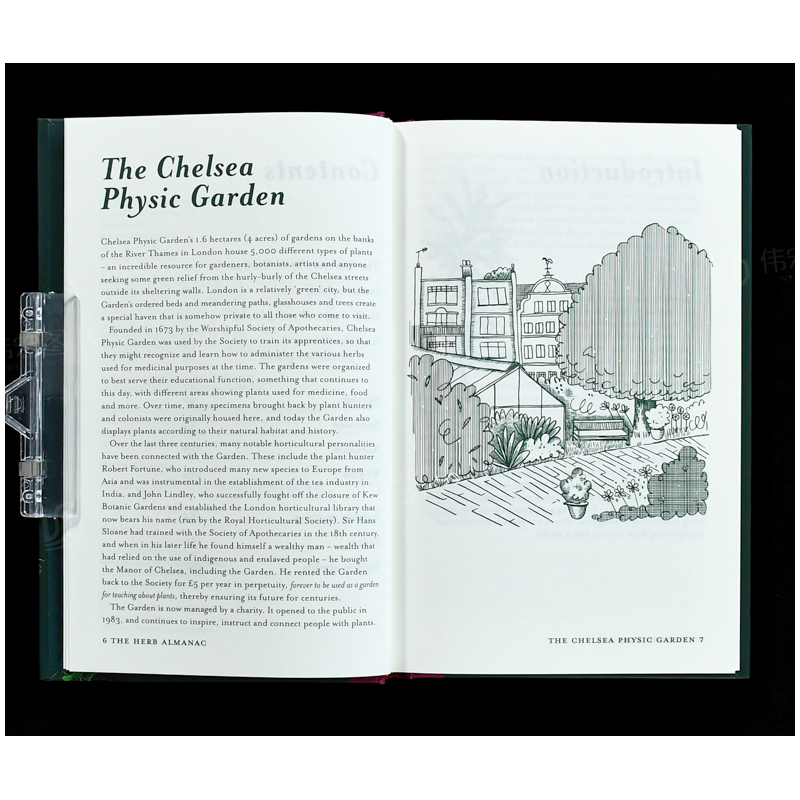 【现货】植物草药年鉴英文生活综合The Herb Almanac精装Chelsea Physic Garden - 图2