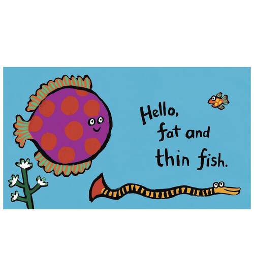 【预售】鱼儿欢呼Hooray for Fish英文儿童绘本自我认知情绪管理Lucy Cousins平装Walker Books UK进口原版书9781406345018 - 图0