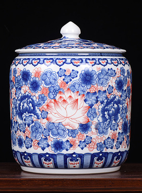 景德镇陶瓷茶叶罐米缸家居用品
